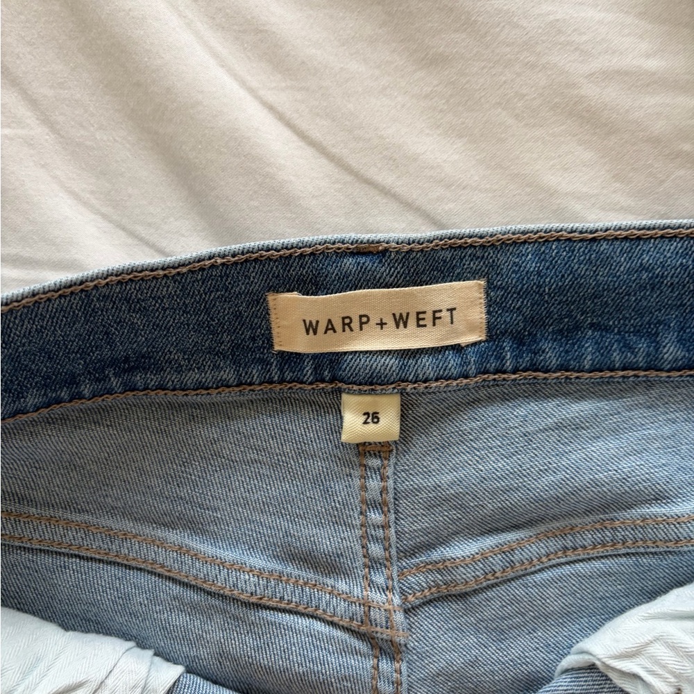 Warp + Weft Women's Denim Blue Jeans